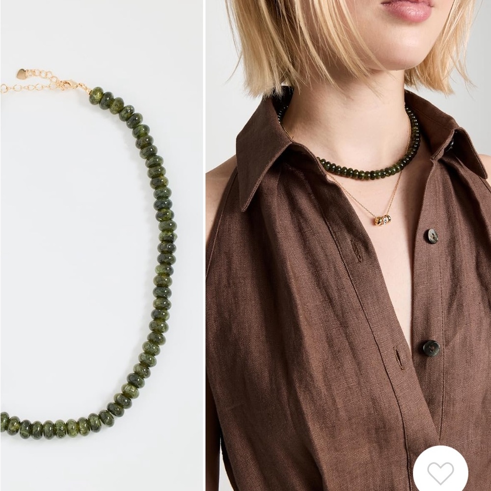 Alexa Leigh Green Opal Necklace
